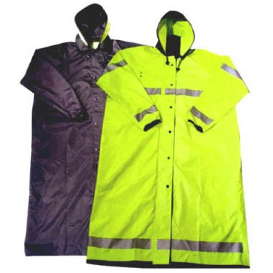 Hi vis clearance rain coat